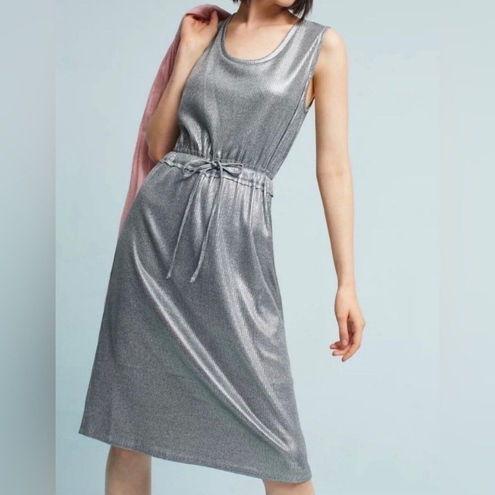 Dolan Metallic Midi Dress